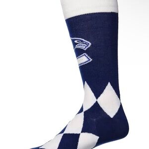 Big Diamond Vancouver Canucks Navy &‎ White Unisex Socks